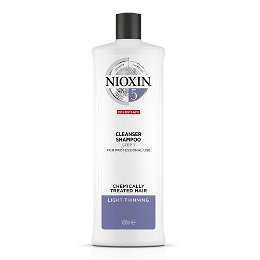 Nioxin Čistiace šampón pre normálne až silné prírodné aj farbené mierne rednúce vlasy System 5 (Shampoo Cleanser System 5 ) 1000 ml
