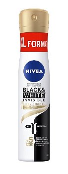 Nivea Antiperspirant v spreji Black & White Invisible Silk y Smooth (Anti-perspirant) 200 ml