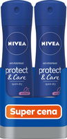 Nivea Antiperspirant v spreji Protect & Care 2 x 150 ml