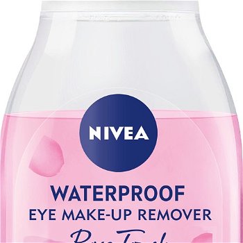 Nivea Dvojfázový odličovač očí Rose Touch (Waterproof Eye Make-Up Remover) 100 ml