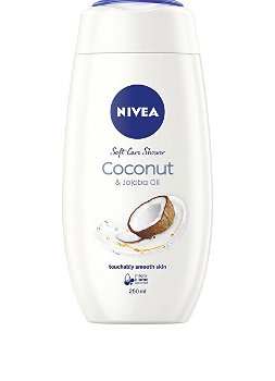 Nivea Krémový sprchový gél Care & Coconut 250 ml