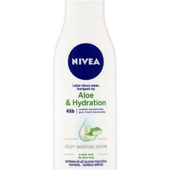 Nivea Ľahké telové mlieko Aloe Hydration ( Body Lotion) 250 ml