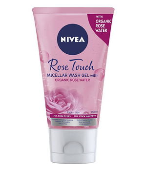 Nivea Micelárny gél s ružovou vodou (Micellar Rose Water Wash Gel) 150 ml