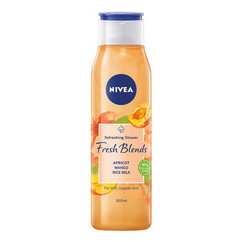 Nivea Osviežujúci sprchový gél Fresh Blends Apricot, Mango, Rice Milk (Refreshing Shower) 300 ml