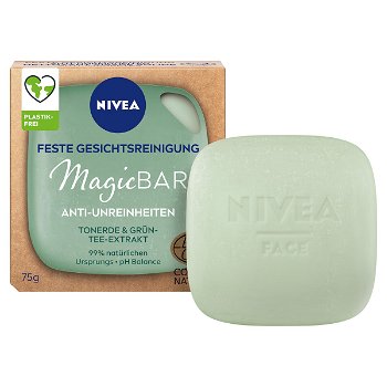 Nivea Peelingové pleťové mydlo s uhlím Pore Refining 75 g