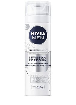 Nivea Pena na holenie pre mužov Sensitive Recovery (Shaving Foam) 200 ml