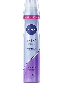 Nivea Silne tužiaci lak na vlasy Extra Strong ( Styling Spray) 250 ml
