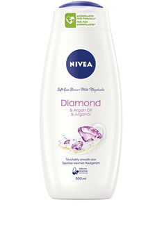 Nivea Sprchový gél s ošetrujúcim olejom Diamond Touch 500 ml