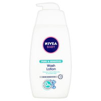 Nivea Umývací gél pre tvár, telo i vlásky Baby Pure & Sensitive 500 ml