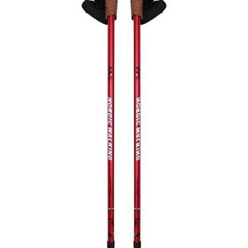 Nordic walking palice NILS Extreme NW 607 červené