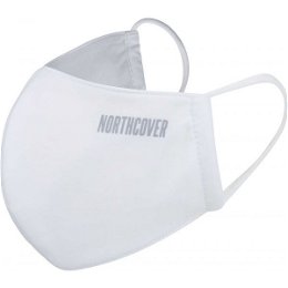 Northfinder 3-LAYERS ANT-BACTERIAL COTTO MASK Ochranné rúško, biela, veľkosť