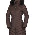Northfinder VONILA Dámska dlhá zimná bunda, hnedá, veľkosť