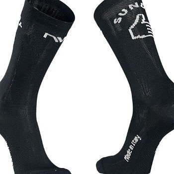 Northwave SUNDAY MONDAY HIGH Pánske ponožky, čierna, veľkosť