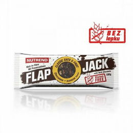 Nutrend Flapjack Glutén Free 100 g - čokoláda + banán s horkou čokoládou