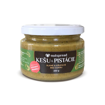 Nutspread Kešu a pistácie 250 g