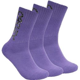 Oakley B1B SOCKS 2.0 (3 PCS) Ponožky, fialová, veľkosť