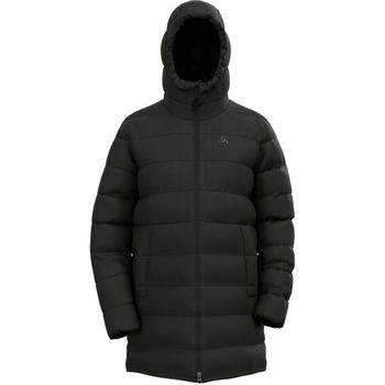 Odlo W ASCENTN-THERMIC HOODED JACKET INSULATED Dámsky páperový kabát, čierna, veľkosť