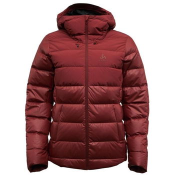 Odlo W SEVERIN N-THERMIC HOODE INSULATED JACKET Dámska páperová bunda, červená, veľkosť