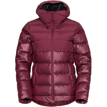 Odlo W SEVERIN N-THERMIC HOODE INSULATED JACKET Dámska páperová bunda, vínová, veľkosť