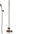 OMNIRES - ARMANCE termostatický sprchový stĺp meď retro /ORB/ AM5244/6ORB