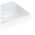 OMNIRES - NAXOS M+ umývadlo na dosku/závestné, 60 x 46 cm biela lesk /BP/ NAXOS600BP