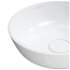 OMNIRES - SILK M+ umývadlo na dosku, o40 cm biela lesk /BP/ SILKR400BP