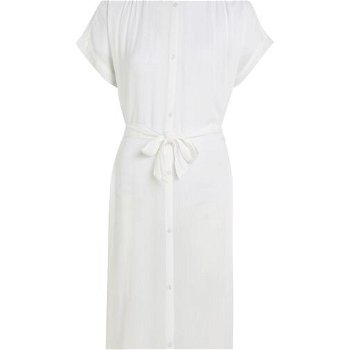 O'Neill CALI BEACH Dámske košeľové šaty, biela, veľkosť