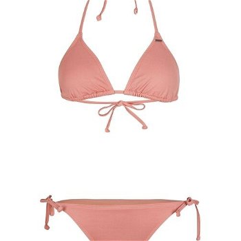 O'Neill CAPRI - BONDEY ESSENTIAL FIXED SET Dámske dvojdielne plavky, ružová, veľkosť