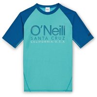 O'Neill ESSENTIALS CALI Chlapčenské kúpacie tričko, tyrkysová, veľkosť