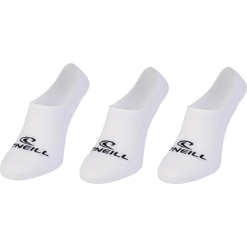 O'Neill FOOTIE ONEILL WHITE 3P Unisex ponožky, biela, veľkosť