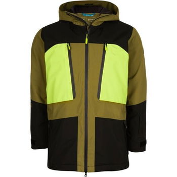 O'Neill GTX PSYCHO TECH JACKET Pánska lyžiarska/snowboardová bunda, khaki, veľkosť