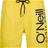 O'Neill ORIGINAL CALI 16 Pánske šortky do vody, žltá, veľkosť