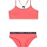O'Neill SPORTCLUB Dievčenské dvojdielne plavky, ružová, veľkosť