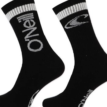 O'Neill SPORTSOCK 2-PACK Ponožky, čierna, veľkosť