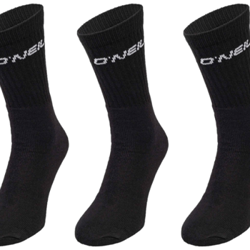 O'Neill SPORTSOCK 3P Unisex ponožky, čierna, veľkosť