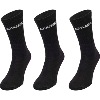 O'Neill SPORTSOCK 3P Unisex ponožky, čierna, veľkosť