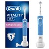 Oral B Elektrická zubná kefka Vitality D100 Blue Sensitiv e