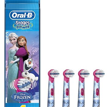 Oral B Náhradné kefkové hlavice Kids Frozen EB 10 4 ks