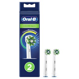 Oral B Náhradné kefkové hlavice s technológiou Clean Maxi miser CrossAction 2 ks