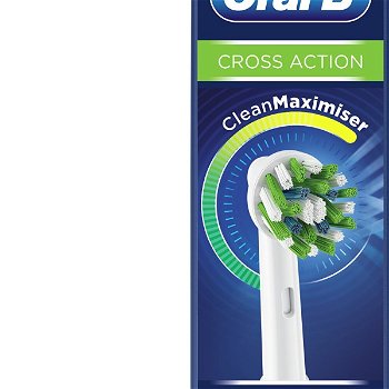 Oral B Náhradné kefkové hlavice s technológiou Clean Maxi miser CrossAction 2 ks