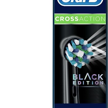 Oral B Náhradné kefkové hlavice s technológiou Clean Maxi miser CrossAction Black 2 ks