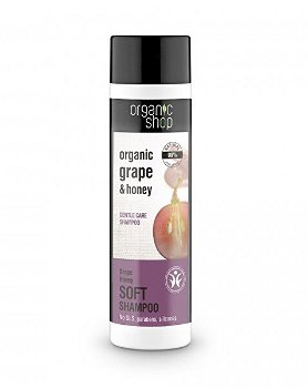 Organic Shop Jemný ošetrujúci šampón Hrozno a med (Gentle Care Shampoo) 280 ml