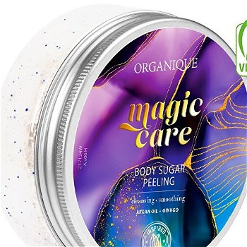 Organique Cukrový telový peeling Magic Care ( Body Sugar Peeling) 450 ml