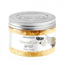 Organique Relaxačné kúpeľová soľ Eternal Gold (Bath Salt) 600 g
