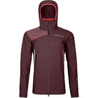 ORTOVOX PALA HOODED JACKET W Dámska bunda, vínová, veľkosť