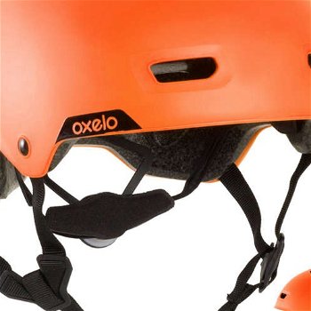 OXELO Prilba Mf 540 žiarivo Oranžová