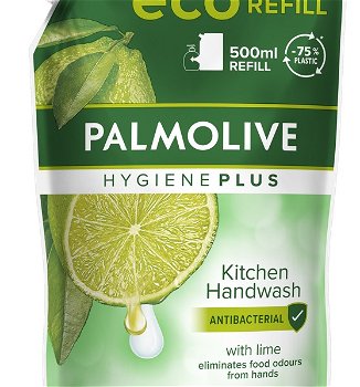 Palmolive Tekuté mydlo Hygiene+ Kitchen - náhradná náplň 500 ml