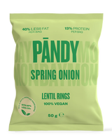 Pändy Šošovicové chipsy spring onion 50 g