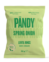 Pändy Šošovicové chipsy spring onion 50 g