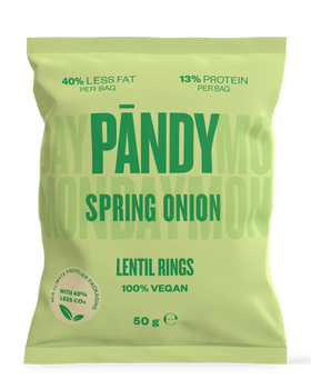 Pändy Šošovicové chipsy spring onion 50 g